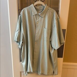 Tommy Bahama Green Casual Button Down Shirt